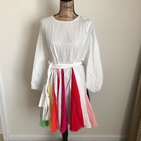Pleated Rainbow Dress - Picture 4 of 6